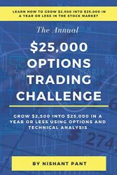 $25,000 Options Trading Challenge: Grow $2,500 into $25,000 in a year in the Stock Market using Options Trading and Technical Analysis