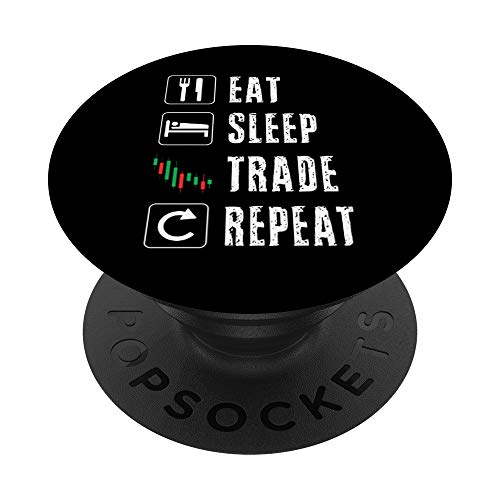 Stock Market Trading Day Trader Options Daytrader Inversting PopSockets PopGrip: Swappable Grip for Phones & Tablets