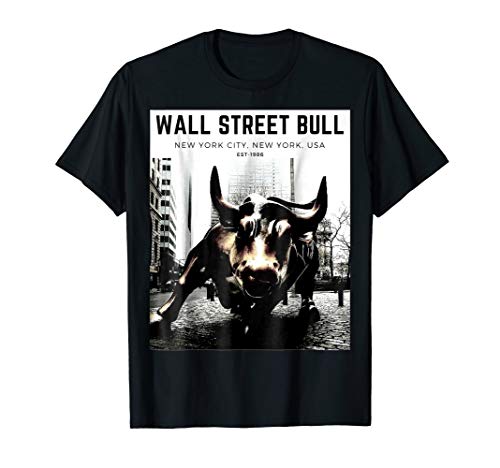 Wall Street Bull T Shirt, Day Trading Shirt, Stock Market