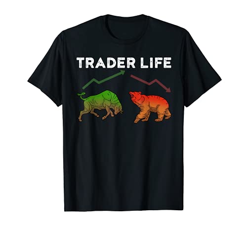 Trader T-Shirt Stock Tshirt Day Trading Shirt Market Forex T-Shirt