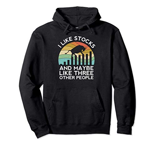 I Like Stocks Market Day Trading Options Forex Bull Crypto Pullover Hoodie