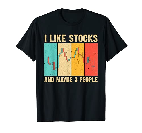 Funny Stock Trading Stockbroker Day Trading Marketing Lovers T-Shirt