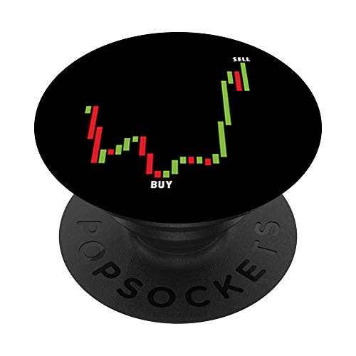 Funny Day Trading Buy Low Sell High Stock Trading PopSockets Swappable PopGrip