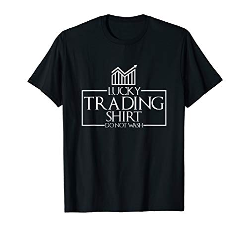 Lucky Trading Shirt – Stock Market Gift For Stock Traders T-Shirt