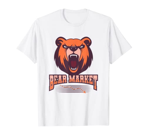 Bear Market Day Trader Investor Bull Bear Stock Market T-Shirt