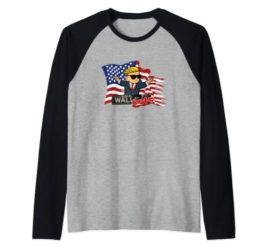 Wallstreetbets Stock Market Options Day Trading Shirt Raglan Baseball Tee