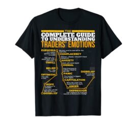 GUIDE UNDERSTANDING TRADERS’ EMOTIONS STOCK MARKET T-SHIRT