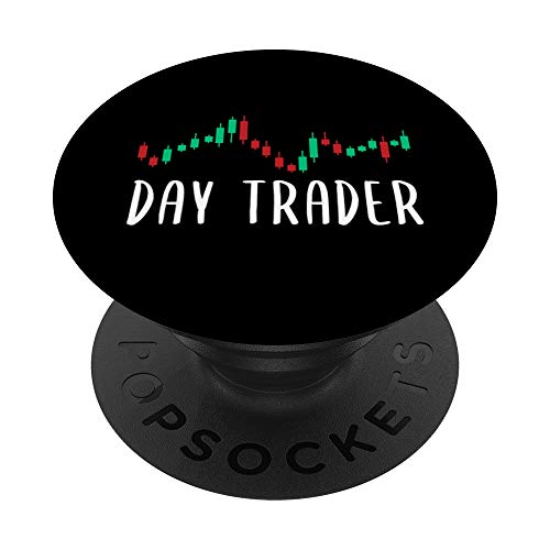 Day Trader – Professional Stock Market Crypto Forex Trading PopSockets PopGrip: Swappable Grip for Phones & Tablets