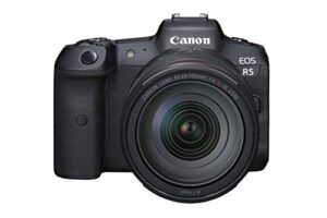 Canon EOS R5 Full-Frame Mirrorless Camera w/ RF24-105mm F4 L is USM Lens Kit – 8K Video, 45 Megapixel Full-Frame CMOS Sensor, DIGIC X Image Processor, Up to 12 fps Mechanical Shutter (Body + Lens)