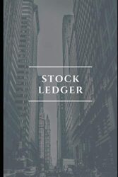 Stock Ledger: Must have for stock trading beginners or novices to keep track of trades