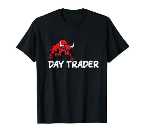 Stock Market Bull Broker TShirt Gift Day Trader T-Shirt
