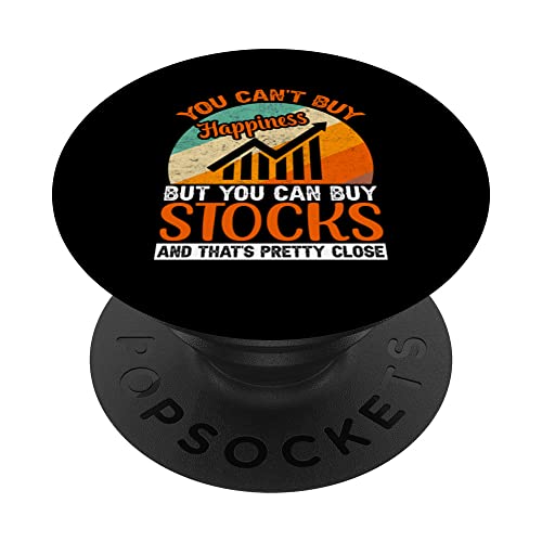 You Cant Buy Happiness Stock Market Trading Day Trader PopSockets Swappable PopGrip