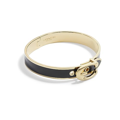 Coach Women’s Signature C Buckle Bangle Bracelet