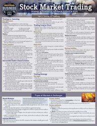 Stock Market Trading: QuickStudy Laminated Reference Guide