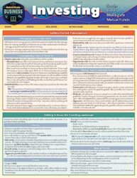 Investing – Stocks, Bonds, Real Estate, Mutual Funds: QuickStudy Laminated Reference Guide