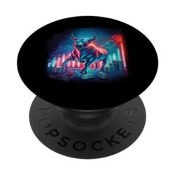 Stock Market Trading Day Trader Daytrader Bull Investor Bear PopSockets Standard PopGrip