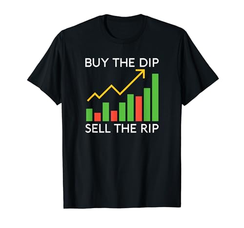 Stock Market Trading Trader Options Forex Crypto Bull Charts T-Shirt