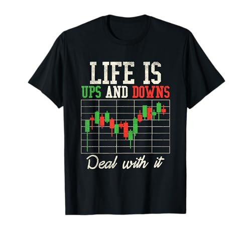 Stock Market Day-Trading Forex Saying Design Men Women T-Shirt