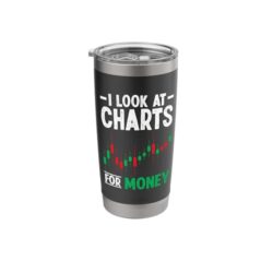 Stock Market Broker Trader Forex Day Trading Stock Trading Stainless Steel Insulated Tumbler