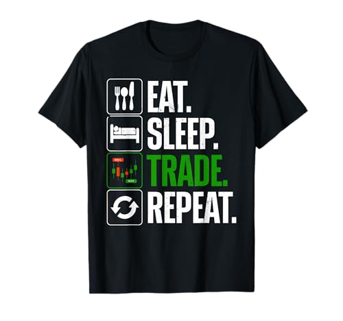 Best Stock Market Art For Men Women Stock Trader Day Trading T-Shirt