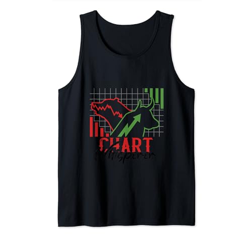 Stock Trading Forex Stock Market Trader Chart Whisperer Tank Top