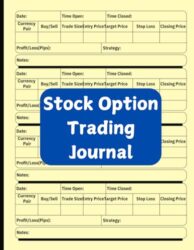 Stock Option Trading Journal: Track Option Trades, Monitor Market Trends, Optimize Strategies, Manage Risks, Record Profit and Loss, Build Discipline, and Achieve Consistent Trading Success