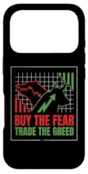 Buy Fear Trade Greed Bear Bull Stock Market Forex Trading Case for iPhone 17 Pro