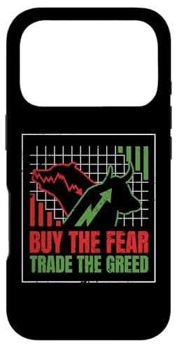 Buy Fear Trade Greed Bear Bull Stock Market Forex Trading Case for iPhone 17 Pro