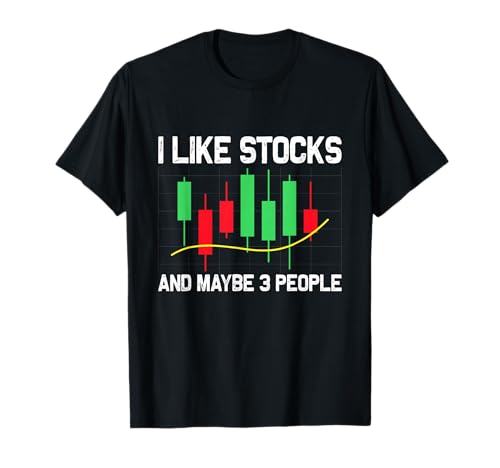 Stock Market Design for Men Women Stock Trading Day Trader T-Shirt